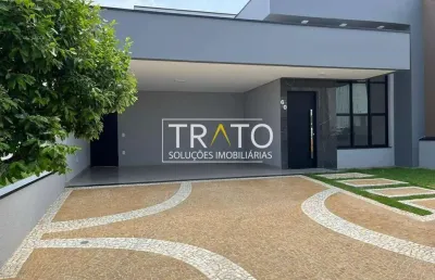 Casa em condomínio fechado com 3 quartos à venda na avenida santana, 1293, parque olívio franceschini, hortolândia, 172 m2 por r$ 990.000