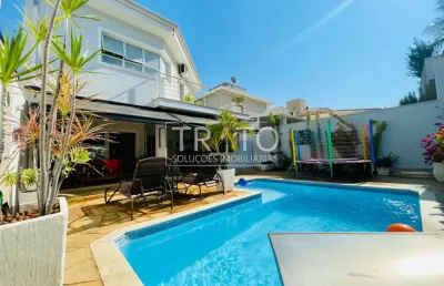 Casa em condomínio fechado com 3 quartos à venda na rua mirta coluccini porto, 1395, parque rural fazenda santa cândida, campinas, 229 m2 por r$ 1.749.000