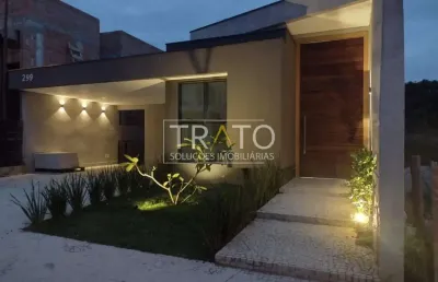 Casa em condomínio fechado com 3 quartos à venda na rua doutor alfredo zacharias, 1227, vila pagano, valinhos, 180 m2 por r$ 1.590.000