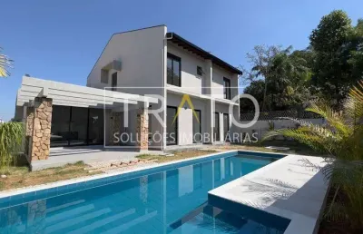 Casa em condomínio fechado com 5 quartos à venda na rua josé decourt homem de mello, s/n°, residencial estância eudóxia (barão geraldo), campinas, 435 m2 por r$ 3.700.000