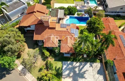 Casa em condomínio fechado com 5 quartos à venda na rua doutor josé antônio poletto, 545, barão geraldo, campinas, 740 m2 por r$ 6.800.000