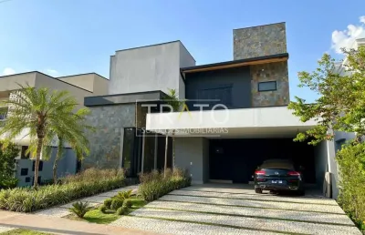 Casa em condomínio fechado com 4 quartos à venda na avenida carlos diaulas serpa, 220, loteamento parque dos alecrins, campinas, 330 m2 por r$ 3.000.000