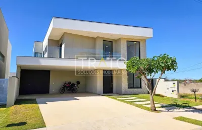 Casa em condomínio fechado com 4 quartos à venda na avenida carlos diaulas serpa, 220, loteamento parque dos alecrins, campinas, 285 m2 por r$ 3.700.000
