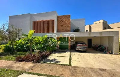 Casa em condomínio fechado com 3 quartos à venda na avenida carlos diaulas serpa, 220, loteamento parque dos alecrins, campinas, 255 m2 por r$ 2.800.000