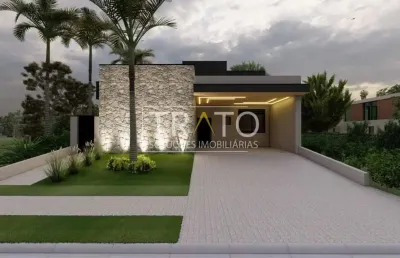 Casa em condomínio fechado com 3 quartos à venda na rua sebastião cardoso, 548, parque brasil 500, paulínia, 195 m2 por r$ 1.540.000