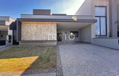 Casa em condomínio fechado com 3 quartos à venda na rua ilha de santorini, 168, parque brasil 500, paulínia, 220 m2 por r$ 1.990.000