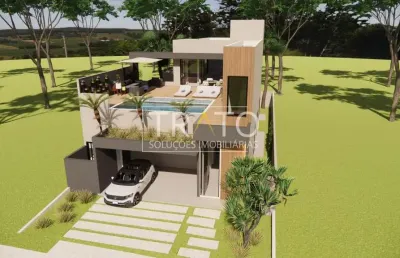 Casa em condomínio fechado com 3 quartos à venda na rua ilha de santorini, 168, parque brasil 500, paulínia, 272 m2 por r$ 2.690.000