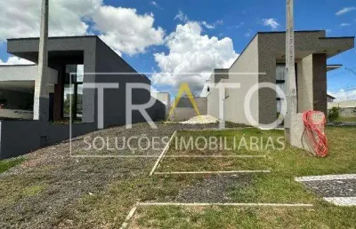 Terreno em condomínio fechado à venda na avenida luiz greco, 600, vila monte alegre, paulínia por r$ 298.000
