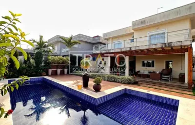 Casa em condomínio fechado com 4 quartos à venda na avenida presidente juscelino kubitschek de oliveira, 901, jardim flamboyant, paulínia, 245 m2 por r$ 2.140.000