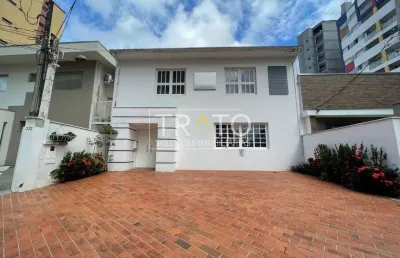 Casa comercial à venda na rua coelho neto, 332, vila itapura, campinas, 175 m2 por r$ 920.000