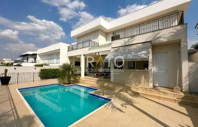 Casa em condomínio fechado com 4 quartos à venda na rua viles de france, 1, ville sainte helene, campinas, 360 m2 por r$ 3.600.000