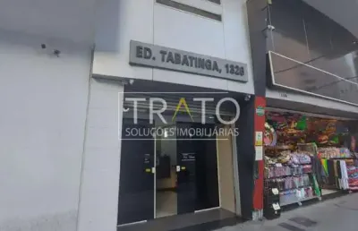 Sala comercial à venda na avenida francisco glicério, 1326, centro, campinas, 45 m2 por r$ 100.000