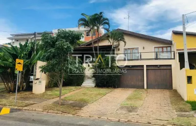 Casa em condomínio fechado com 3 quartos à venda na rua san conrado, 415, loteamento caminhos de san conrado (sousas), campinas, 219 m2 por r$ 1.299.000