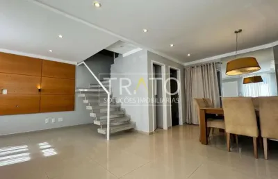 Casa em condomínio fechado com 3 quartos à venda na rua afonso celso de assis figueiredo júnior, 926, parque são quirino, campinas, 120 m2 por r$ 695.000
