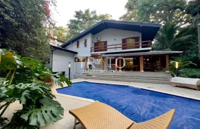 Casa em condomínio fechado com 4 quartos à venda na rua lupércio arruda camargo, 797, jardim santana, campinas, 640 m2 por r$ 3.200.000