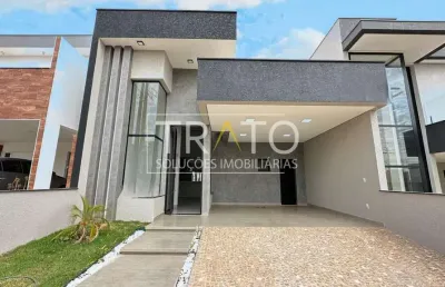 Casa em condomínio fechado com 3 quartos à venda na avenida luiz greco, 600, vila monte alegre, paulínia, 140 m2 por r$ 970.000