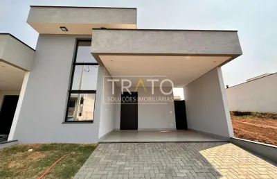Casa em condomínio fechado com 3 quartos à venda na avenida antonio baptista piva, 177, vila monte alegre, paulínia, 131 m2 por r$ 1.100.000