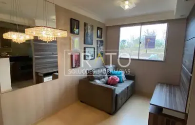 Apartamento com 2 quartos à venda na rua visconde de congonhas do campo, 1161, loteamento parque são martinho, campinas, 45 m2 por r$ 240.000