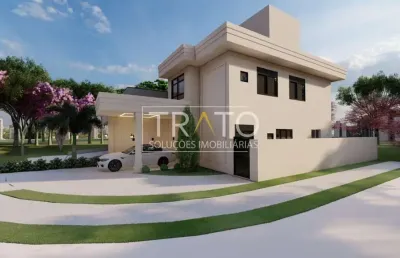 Casa em condomínio fechado com 3 quartos à venda na avenida luiz greco, 600, vila monte alegre, paulínia, 165 m2 por r$ 1.190.000