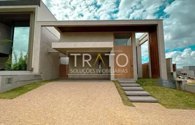 Casa em condomínio fechado com 4 quartos à venda na rua ilha de santorini, 168, parque brasil 500, paulínia, 263 m2 por r$ 2.250.000