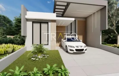 Casa em condomínio fechado com 3 quartos à venda na avenida luiz greco, 600, vila monte alegre, paulínia, 141 m2 por r$ 1.100.000