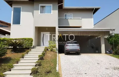 Casa em condomínio fechado com 3 quartos à venda na rua joão previtalle, 2780, condomínio residencial terras do caribe, valinhos, 270 m2 por r$ 1.690.000