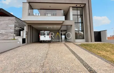 Casa em condomínio fechado com 3 quartos à venda na rua ilha de santorini, 168, parque brasil 500, paulínia, 265 m2 por r$ 2.491.000