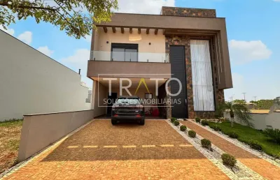 Casa em condomínio fechado com 3 quartos à venda na avenida luiz greco, 600, vila monte alegre, paulínia, 196 m2 por r$ 1.590.000