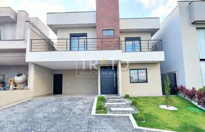 Casa em condomínio fechado com 4 quartos à venda na estrada municipal do roncáglia, 1090, residencial mont' alcino, valinhos, 242 m2 por r$ 2.075.000