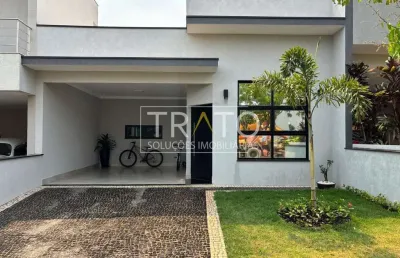 Casa em condomínio fechado com 3 quartos à venda na avenida luiz greco, 600, vila monte alegre, paulínia, 140 m2 por r$ 995.000