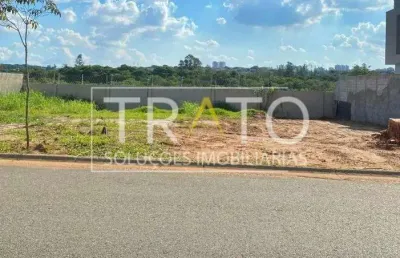 Terreno em condomínio fechado à venda na rodovia governador doutor adhemar pereira de barros, 116, loteamento residencial arborais, campinas por r$ 670.000