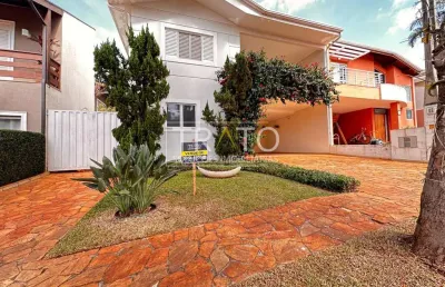 Casa em condomínio fechado com 4 quartos à venda na rua dos manacás, 100, residencial manacás, paulínia, 299 m2 por r$ 1.650.000