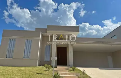Casa em condomínio fechado com 3 quartos para alugar na avenida carlos diaulas serpa, 220, loteamento parque dos alecrins, campinas, 265 m2 por r$ 15.300