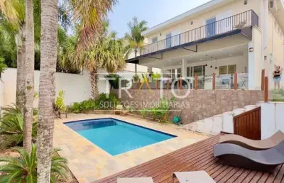 Casa em condomínio fechado com 4 quartos à venda na rua das abélias, 1, alphaville dom pedro, campinas, 340 m2 por r$ 3.990.000