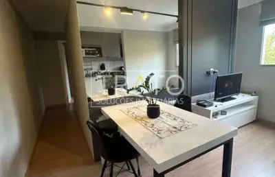 Apartamento com 2 quartos à venda na rua visconde de congonhas do campo, 1161, loteamento parque são martinho, campinas, 44 m2 por r$ 265.000