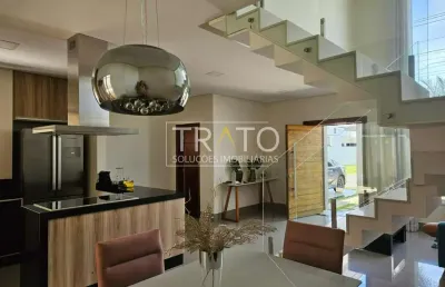 Casa em condomínio fechado com 3 quartos à venda na rua pedro moreira de sousa, 88, jardim park real, indaiatuba, 150 m2 por r$ 1.090.000