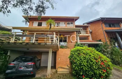 Casa em condomínio fechado com 4 quartos à venda na rua santa mônica, 50, jardim santa marcelina, campinas, 400 m2 por r$ 1.780.000