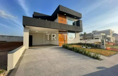 Casa em condomínio fechado com 3 quartos à venda na avenida fábio ferraz bicudo, s/n°, jardim residencial dona lucilla, indaiatuba, 300 m2 por r$ 2.491.000
