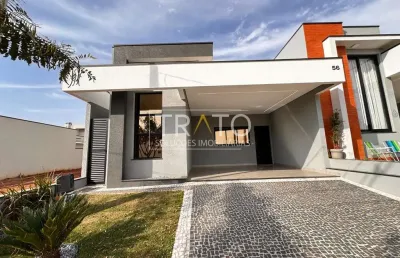Casa em condomínio fechado com 3 quartos à venda na avenida luiz greco, 600, vila monte alegre, paulínia, 140 m2 por r$ 1.100.000