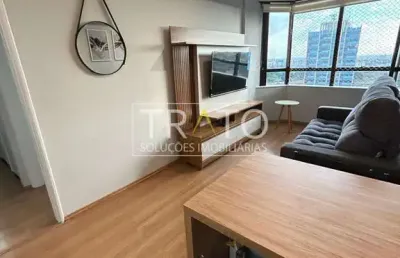 Apartamento com 1 quarto para alugar na rua onze de agosto, 411, centro, campinas, 44 m2 por r$ 3.000