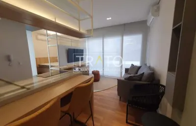 Apartamento com 1 quarto para alugar na rua alecrins, 370, cambuí, campinas, 38 m2 por r$ 4.000