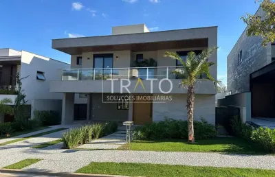 Casa em condomínio fechado com 5 quartos à venda na rua das palmas, 1, alphaville dom pedro, campinas, 388 m2 por r$ 4.600.000