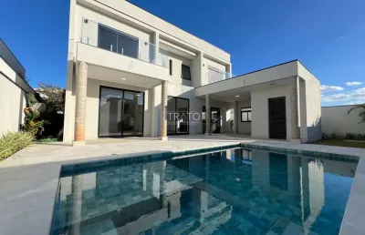 Casa em condomínio fechado com 4 quartos para alugar na rua josé peressinoto, 1, alphaville dom pedro 2, campinas, 350 m2 por r$ 20.000