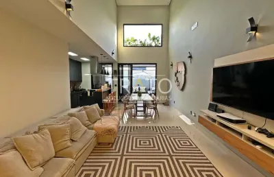 Casa em condomínio fechado com 3 quartos à venda na avenida luiz greco, 600, vila monte alegre, paulínia, 187 m2 por r$ 1.370.000