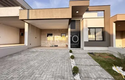 Casa em condomínio fechado com 3 quartos à venda na avenida antonio baptista piva, 177, vila monte alegre, paulínia, 148 m2 por r$ 1.230.000