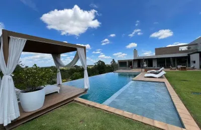 Mansão com 5 quartos no condomínio terras de são josé ii em itu