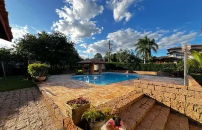 Mansão com 5 dormitórios e piscina no condomínio monte belo em salto/sp
