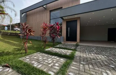 Casa com 3 suítes e piscina no condomínio terras de itaici, em indaiatuba/sp