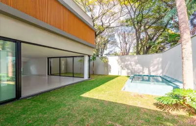 Casa em condomínio fechado com 4 quartos à venda na rua pirandello, brooklin, são paulo por r$ 11.200.000