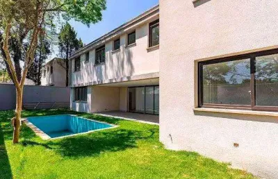 Casa em condomínio fechado com 4 quartos à venda na rua josé gambarini, alto da boa vista, são paulo por r$ 8.500.000